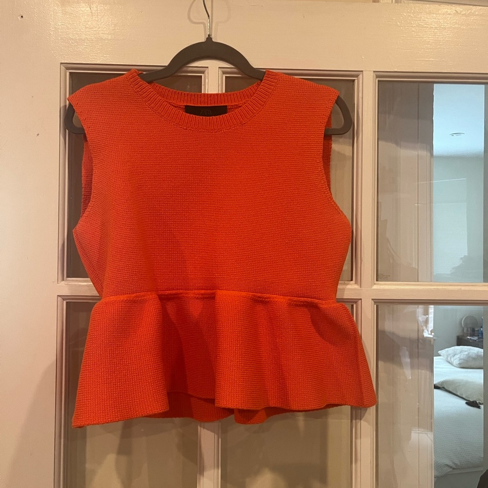 Zara Peplum Top